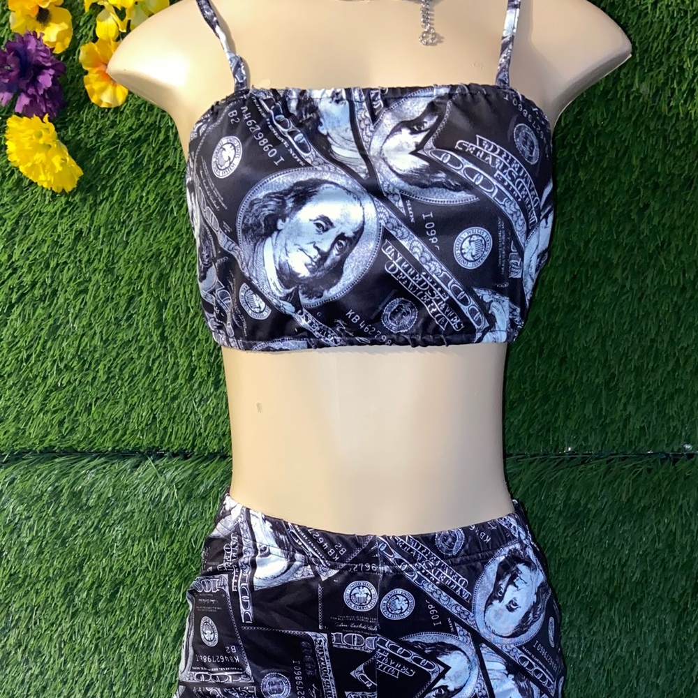 Dollar bill short set